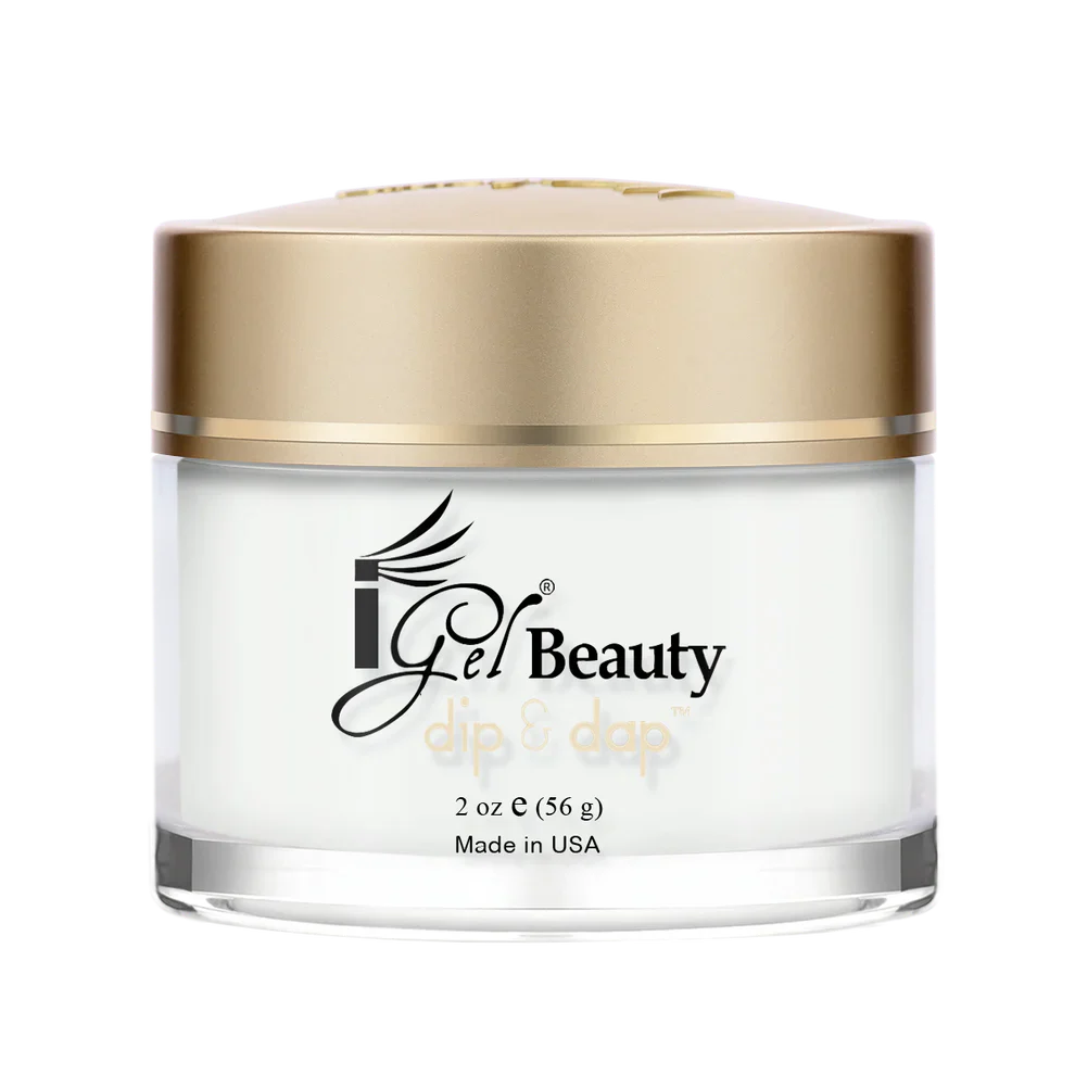 iGel Dip & Dap 2in1 Powder 2oz - #001 Baby Powder (PURE WHITE)