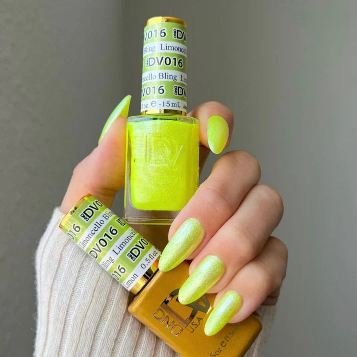 DND DIVA Duo Matching Color - #016 Limoncello Bling