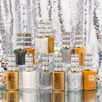 DND DIVA Swatch #01 - Mirrorball Collection 36 colors (#01 - #36) - TTT Nails Supply