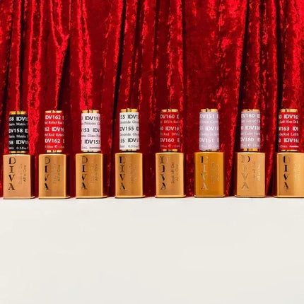 DND DIVA Swatch #05 - Prima Donna Collection 36 colors (#146 - #181) - TTT Nails Supply