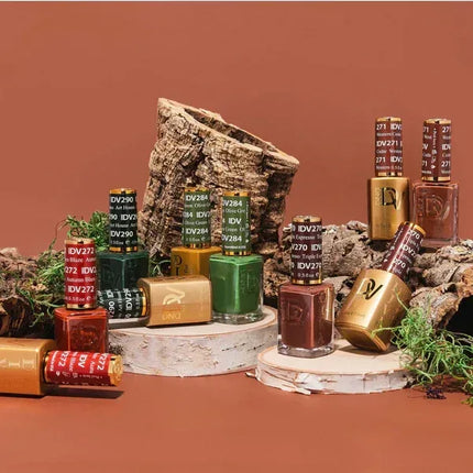 DND DIVA Swatch #08 - Happy Trails Collection 36 colors (#255 - #290) - TTT Nails Supply