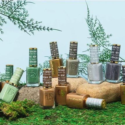 DND DIVA Swatch #08 - Happy Trails Collection 36 colors (#255 - #290) - TTT Nails Supply