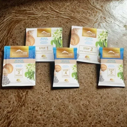 La Palm Volcano Spa Pedicure 6-Step - Ocean Pearl: Acacia (Case 36pcs) - TTT Nails Supply