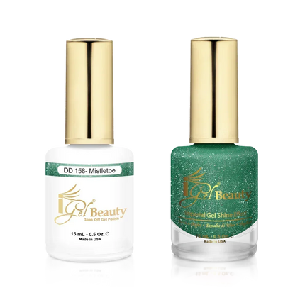 iGel Matching Duo Gel Polish 0.5oz - #158 Mistletoe - TTT Nails Supply