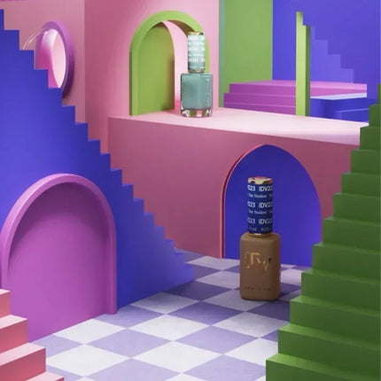 DND DIVA Swatch #07 - Parallel Universe Collection 36 colors (#219 - #254) - TTT Nails Supply