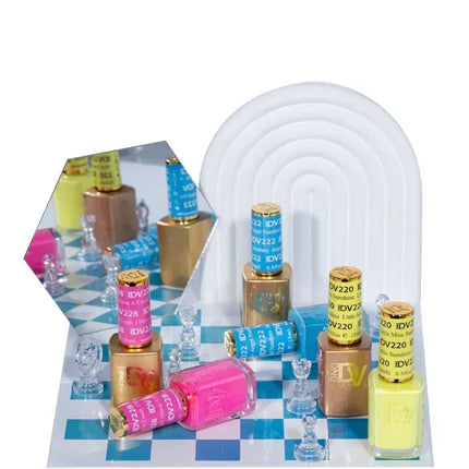 DND DIVA Swatch #07 - Parallel Universe Collection 36 colors (#219 - #254) - TTT Nails Supply