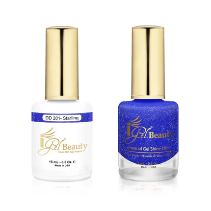 iGel Matching Duo Gel Polish 0.5oz - #201 Starling - TTT Nails Supply