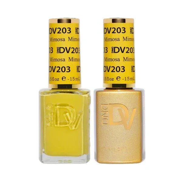 DND DIVA Duo Matching Color - #203 Mimosa - TTT Nails Supply
