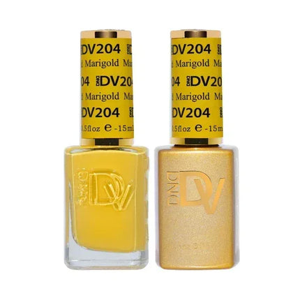 DND DIVA Duo Matching Color - #204 Marigold - TTT Nails Supply