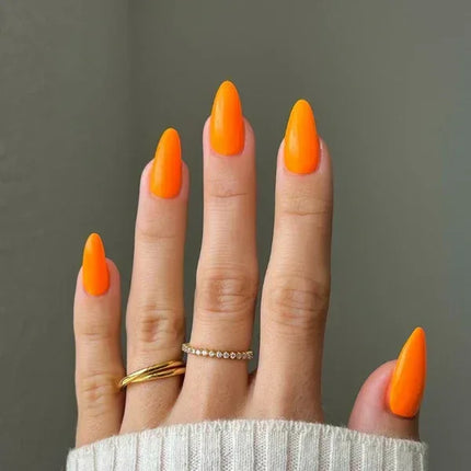 DND DIVA Duo Matching Color - #208 Perfect Orange - TTT Nails Supply
