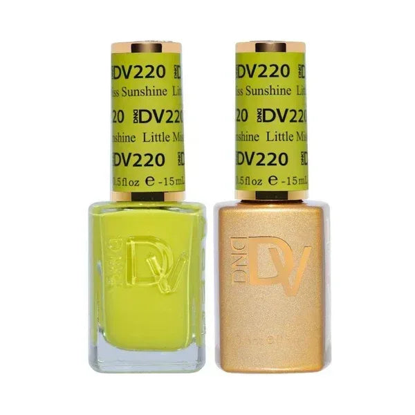 DND DIVA Duo Matching Color - #220 Little Miss Sunshine - TTT Nails Supply