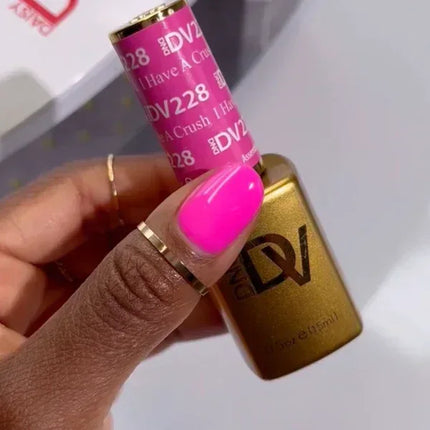 DND DIVA Duo Matching Color - #228 I Have A Crush - TTT Nails Supply