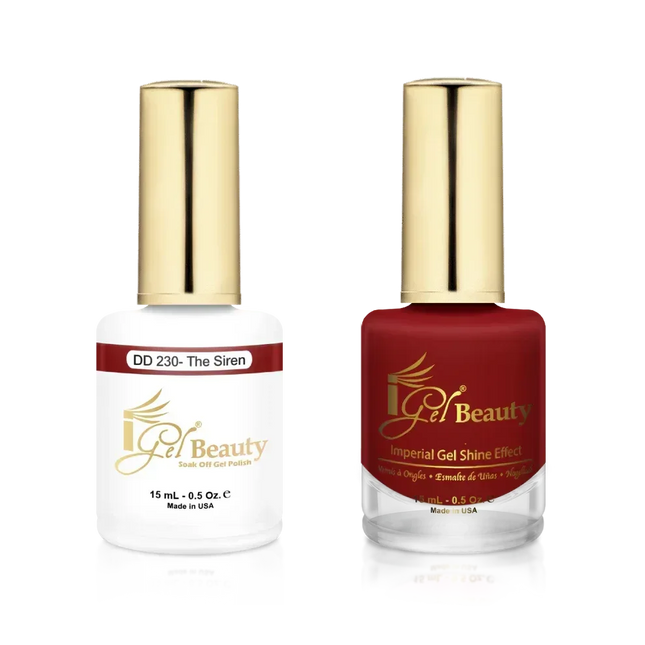 iGel Matching Duo Gel Polish 0.5oz - #230 The Siren - TTT Nails Supply