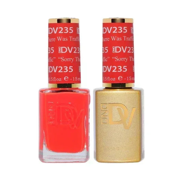 DND DIVA Duo Matching Color - #235 Sorry There Was Traffic - TTT Nails Supply