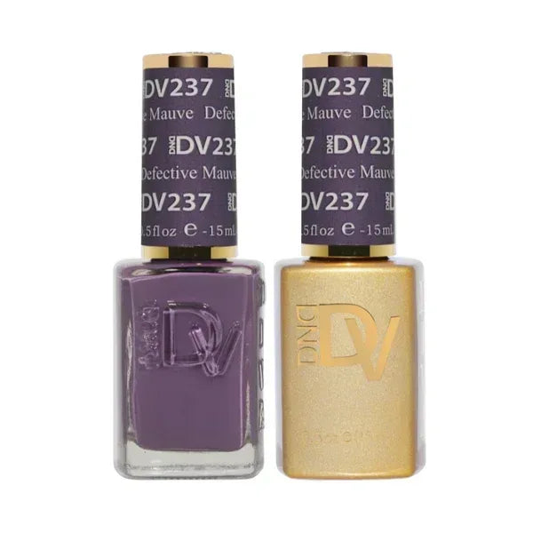 DND DIVA Duo Matching Color - #237 Detective Mauve - TTT Nails Supply