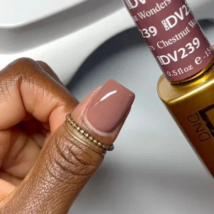 DND DIVA Duo Matching Color - #239 Chestnut Wonders - TTT Nails Supply