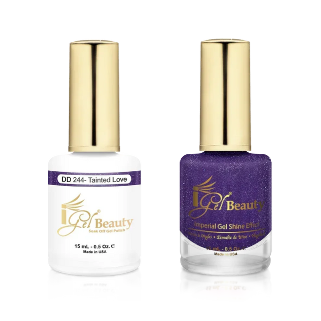 iGel Matching Duo Gel Polish 0.5oz - #244 Tainted Love - TTT Nails Supply