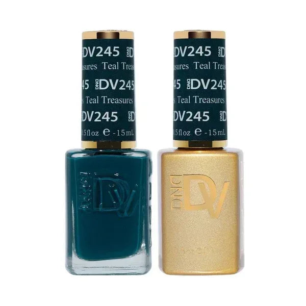 DND DIVA Duo Matching Color - #245 Teal Treasures - TTT Nails Supply