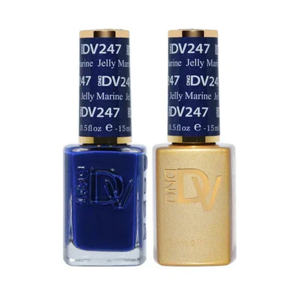 DND DIVA Duo Matching Color - #247 Jelly Marine - TTT Nails Supply
