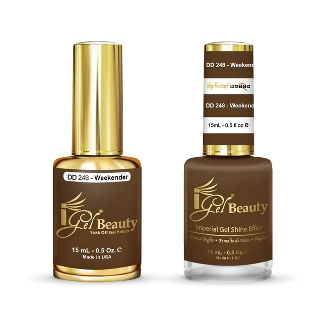 iGel Matching Duo Gel Polish 0.5oz - #248 Weekender - TTT Nails Supply