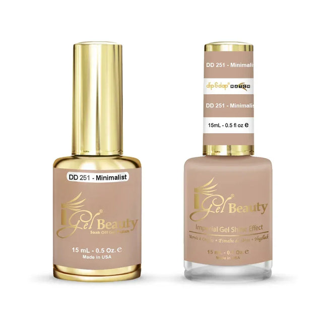 iGel Matching Duo Gel Polish 0.5oz - #251 Minimalist - TTT Nails Supply