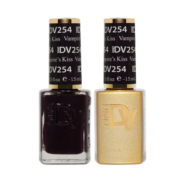 DND DIVA Duo Matching Color - #254 Vampire’s Kiss - TTT Nails Supply