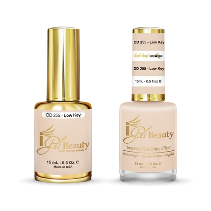 iGel Matching Duo Gel Polish 0.5oz - #255 Low Key - TTT Nails Supply