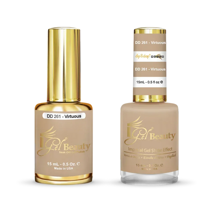 iGel Matching Duo Gel Polish 0.5oz - #261 Virtuous - TTT Nails Supply