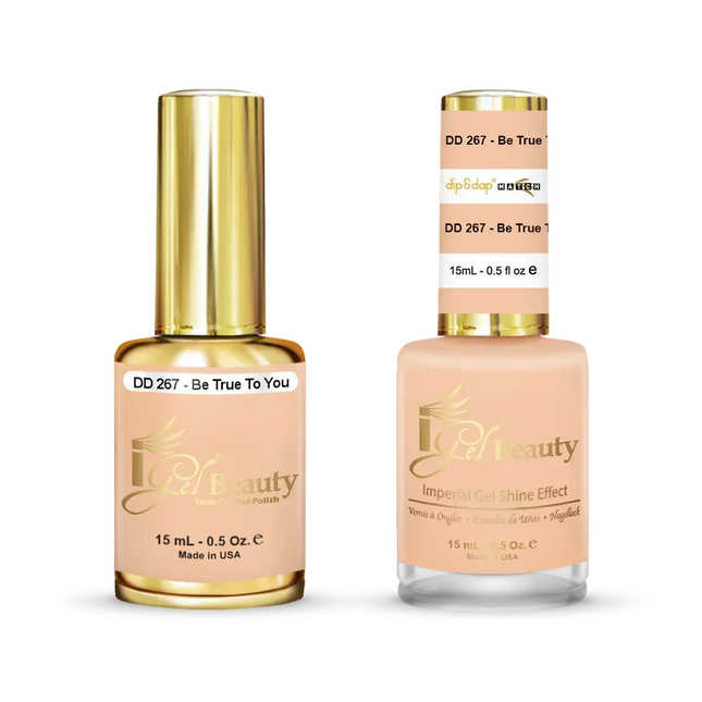 iGel Matching Duo Gel Polish 0.5oz - #267 Be True To You - TTT Nails Supply