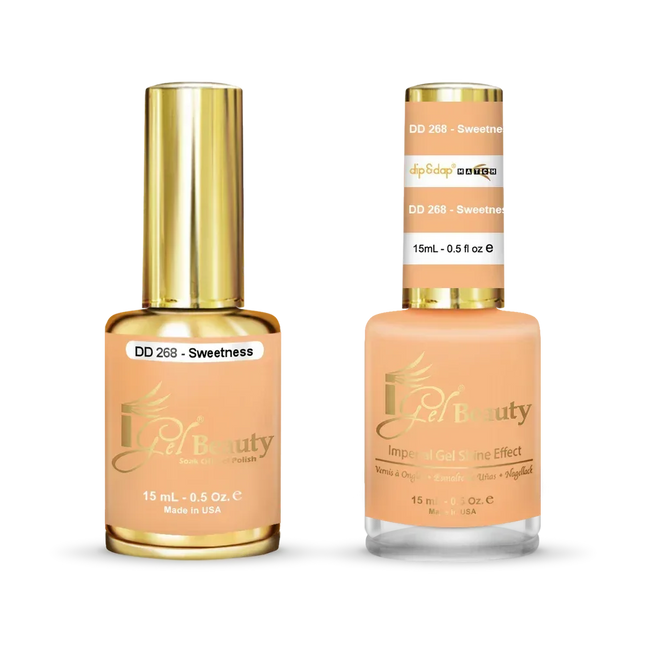 iGel Matching Duo Gel Polish 0.5oz - #268 Sweetness - TTT Nails Supply