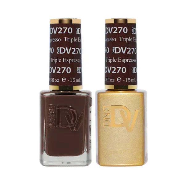 DND DIVA Duo Matching Color - #270 Triple Espresso - TTT Nails Supply