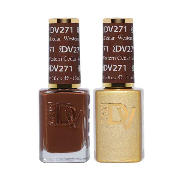 DND DIVA Duo Matching Color - #271 Western Cedar - TTT Nails Supply