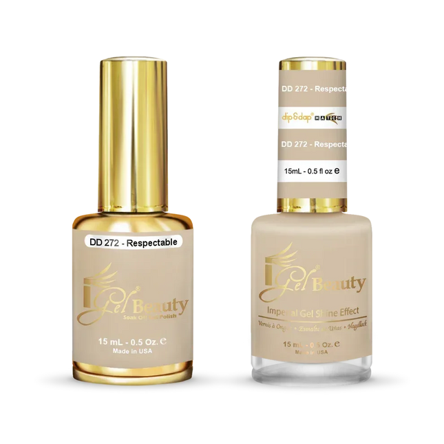 iGel Matching Duo Gel Polish 0.5oz - #272 Respectable - TTT Nails Supply