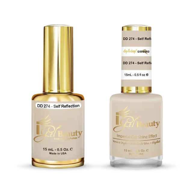 iGel Matching Duo Gel Polish 0.5oz - #274 Self Reflection - TTT Nails Supply