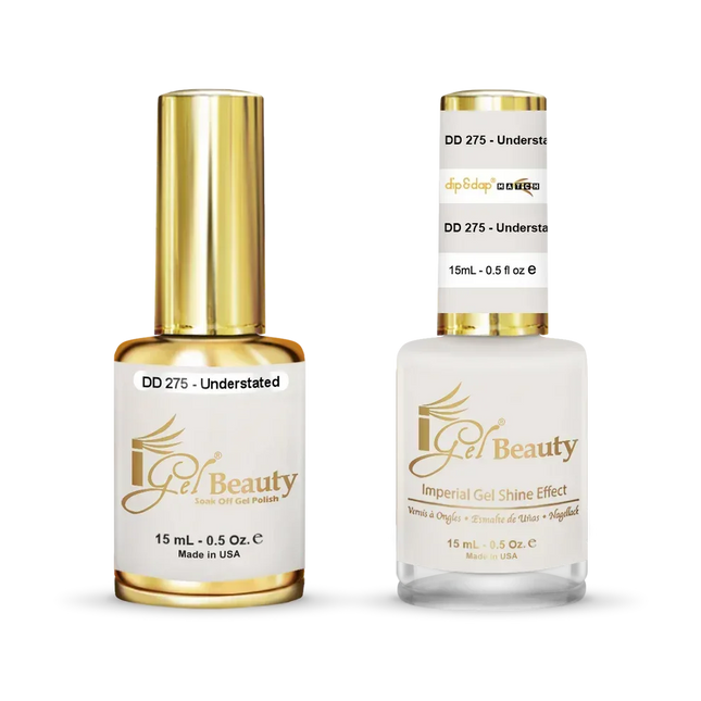 iGel Matching Duo Gel Polish 0.5oz - #275 Understated - TTT Nails Supply