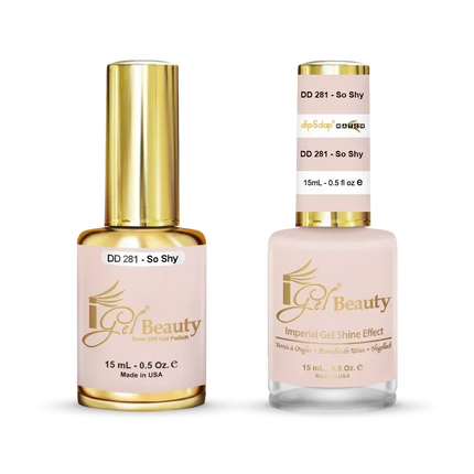 iGel Matching Duo Gel Polish 0.5oz - #281 So Shy - TTT Nails Supply