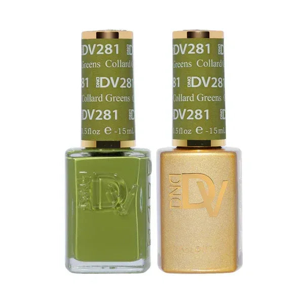 DND DIVA Duo Matching Color - #281 Collard Greens - TTT Nails Supply
