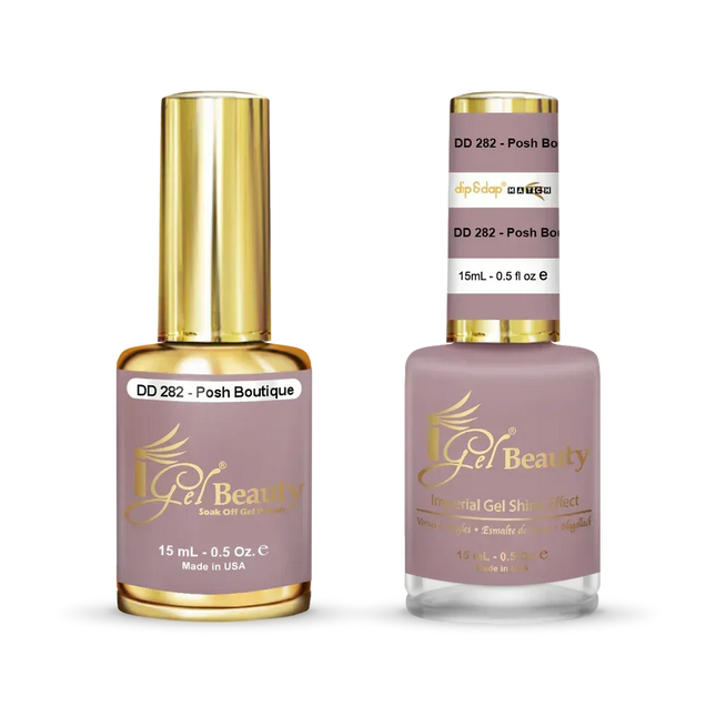 iGel Matching Duo Gel Polish 0.5oz - #282 Posh Boutique - TTT Nails Supply