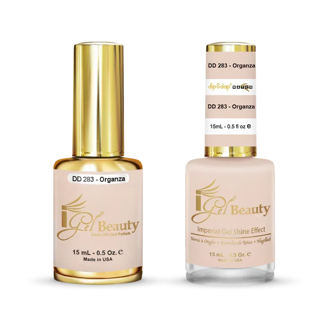 iGel Matching Duo Gel Polish 0.5oz - #283 Organza - TTT Nails Supply