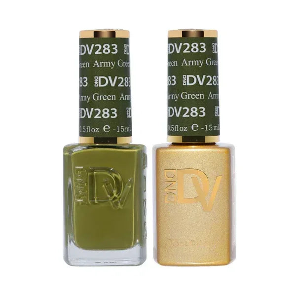 DND DIVA Duo Matching Color - #283 Army Green - TTT Nails Supply