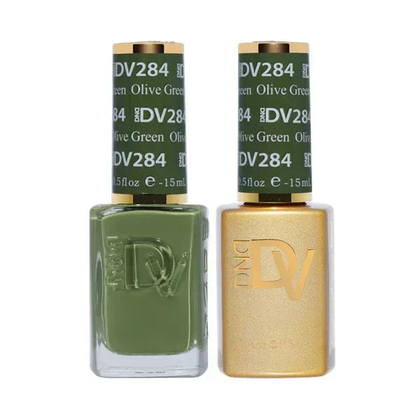 DND DIVA Duo Matching Color - #284 Olive Green - TTT Nails Supply