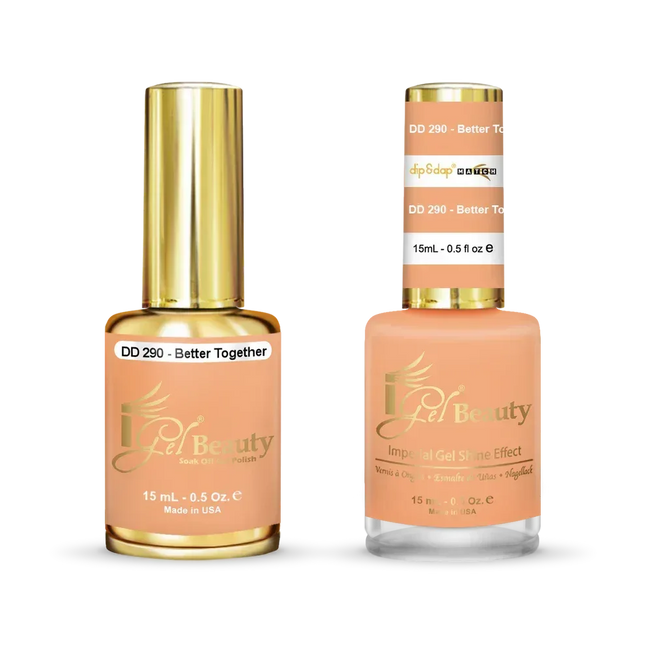 iGel Matching Duo Gel Polish 0.5oz - #290 Better Together - TTT Nails Supply