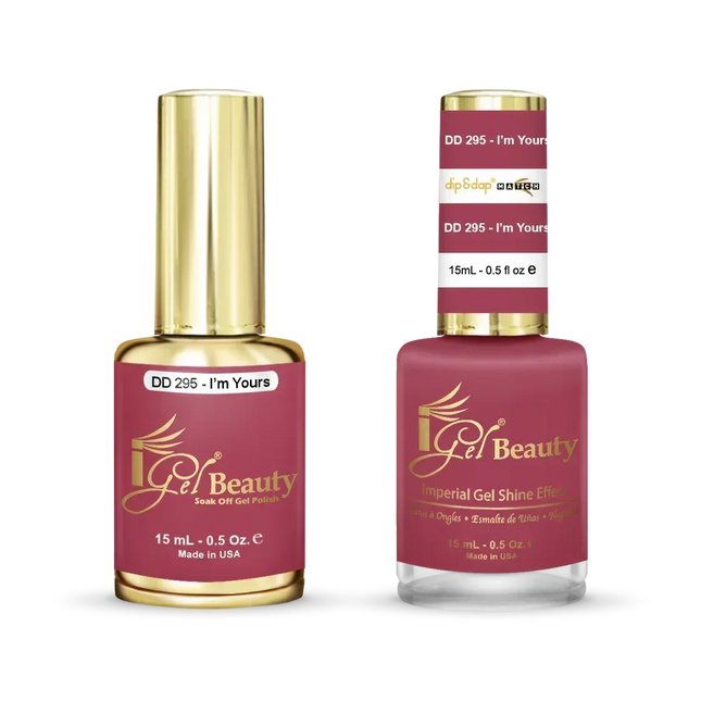 iGel Matching Duo Gel Polish 0.5oz - #295 I'm Yours - TTT Nails Supply
