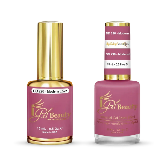 iGel Matching Duo Gel Polish 0.5oz - #296 Modern Love - TTT Nails Supply