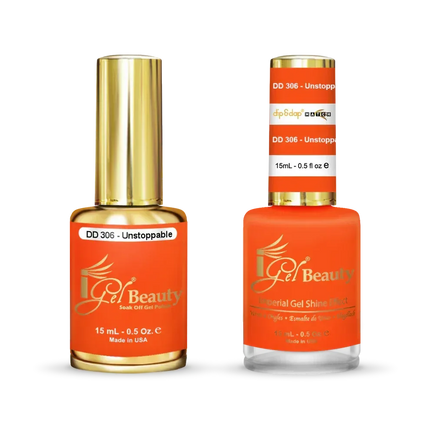 iGel Matching Duo Gel Polish 0.5oz - #306 Unstoppable - TTT Nails Supply