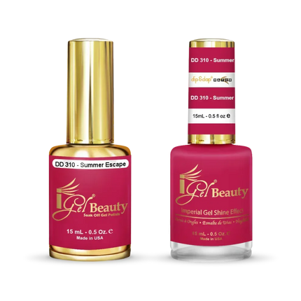 iGel Matching Duo Gel Polish 0.5oz - #310 Summer Escape - TTT Nails Supply