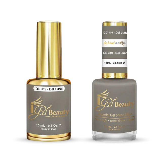 iGel Matching Duo Gel Polish 0.5oz - #319 Del Luna - TTT Nails Supply
