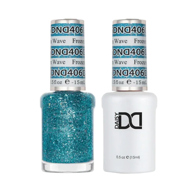 DND Duo Matching Color - #406 Frozen Wave - TTT Nails Supply