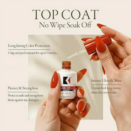 KUPA GelFinity Top Coat No Wipe 0.5oz - TTT Nails Supply