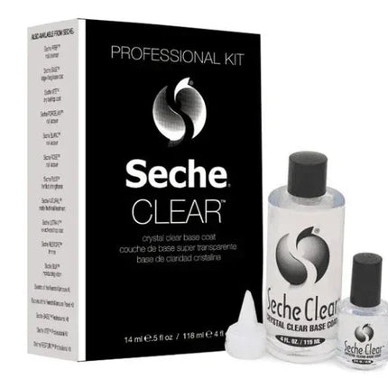 Seche Vite Clear Base Professional Refill Kit - 4oz & 0.5oz - TTT Nails Supply